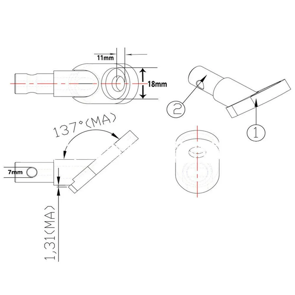 1 Pc Bike Trailer Towbar Hitch Coupler Clutch Cycling Moped Bicycle Spare Part Linker Hitch Mount Adapter Bike Cycling Accessory