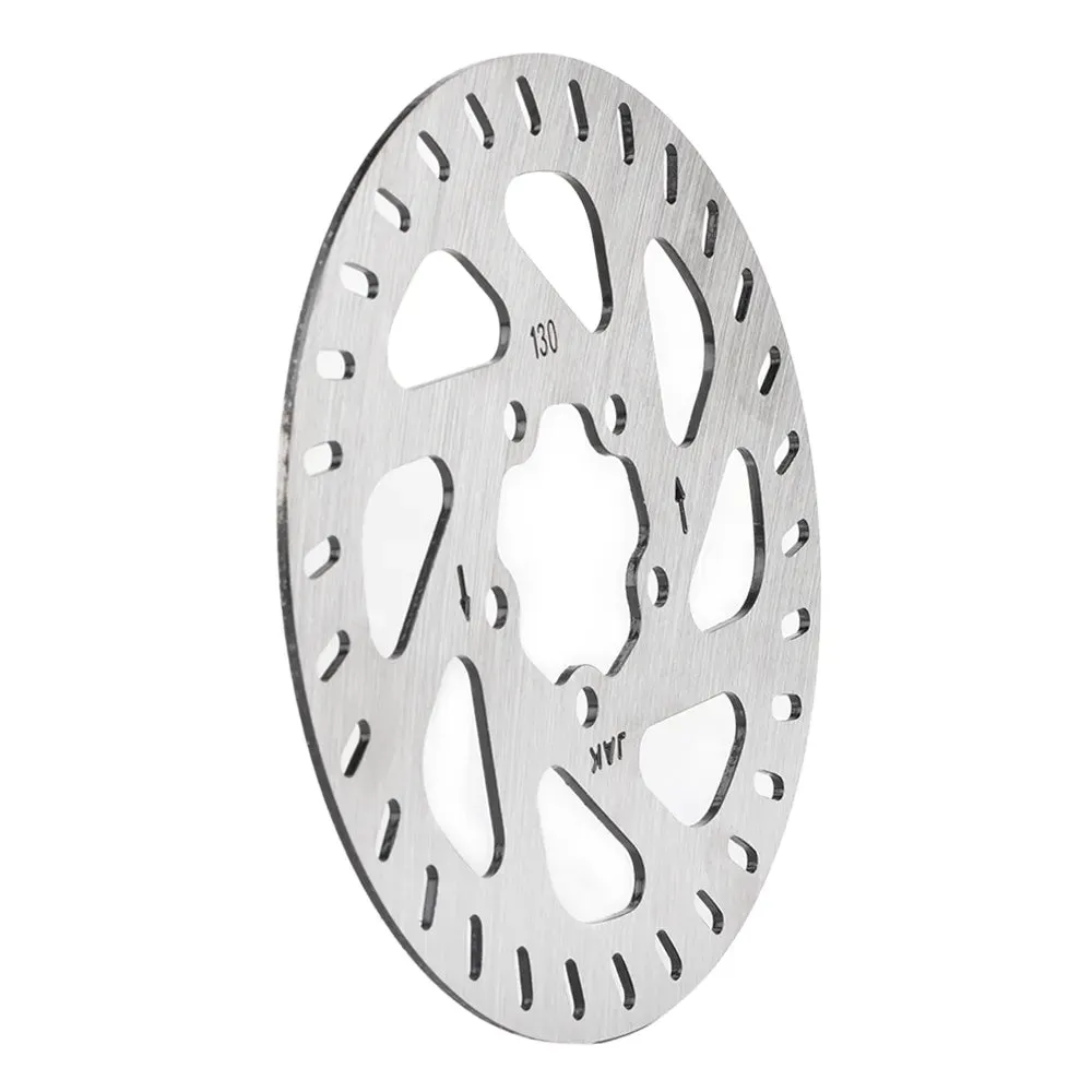 130mm Brake Disc For Xiaomi Mi Electric Scooter 3 / 4 Pro Stainless Steel Rotor Pad Contains 5 Screws Replacement Parts