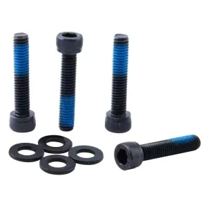 4Pcs Bike M6 Disc Brake Adapter Screw M6*18/35mm Brake Caliper Mount Bolt MTB Road Bicycle Cycling Parts Accessories