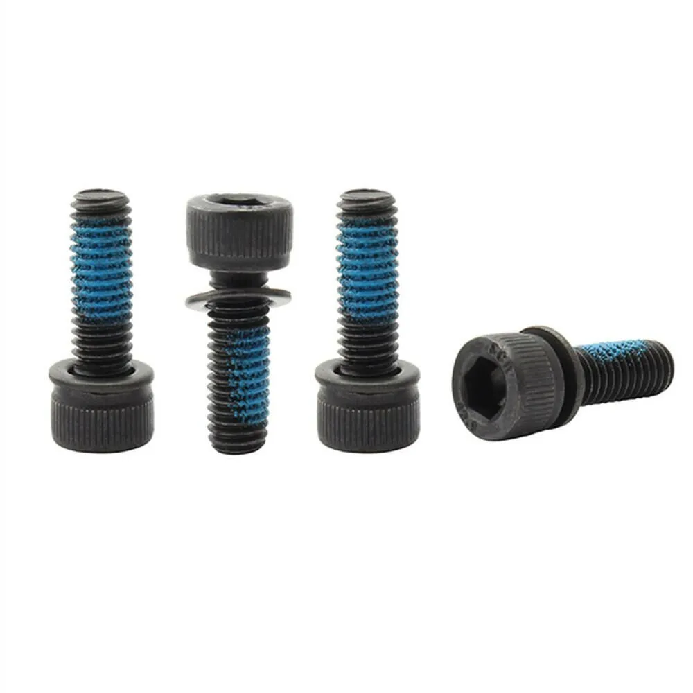 4Pcs Bike M6 Disc Brake Adapter Screw M6*18/35mm Brake Caliper Mount Bolt MTB Road Bicycle Cycling Parts Accessories