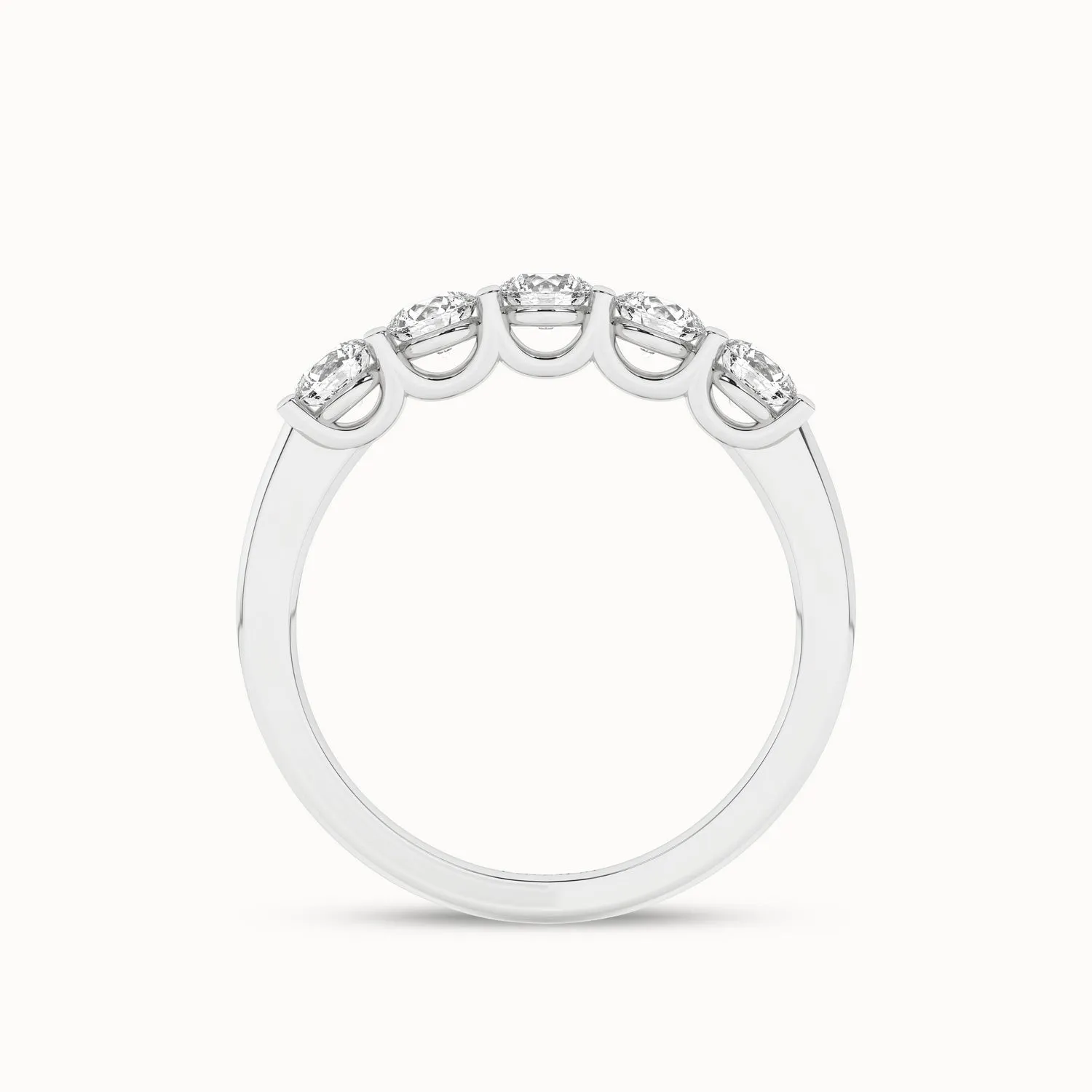5-Stone Keepsake Round Vows
