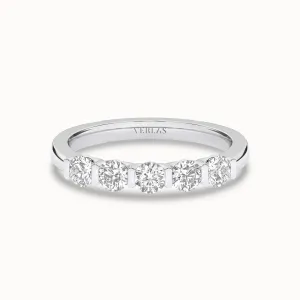 5-Stone Keepsake Round Vows