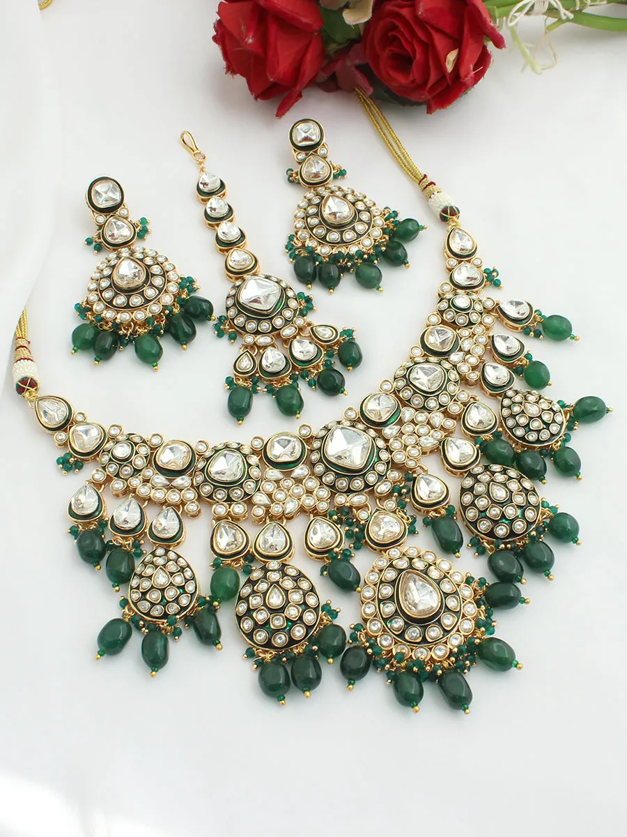 Akshara Choker Necklace Set