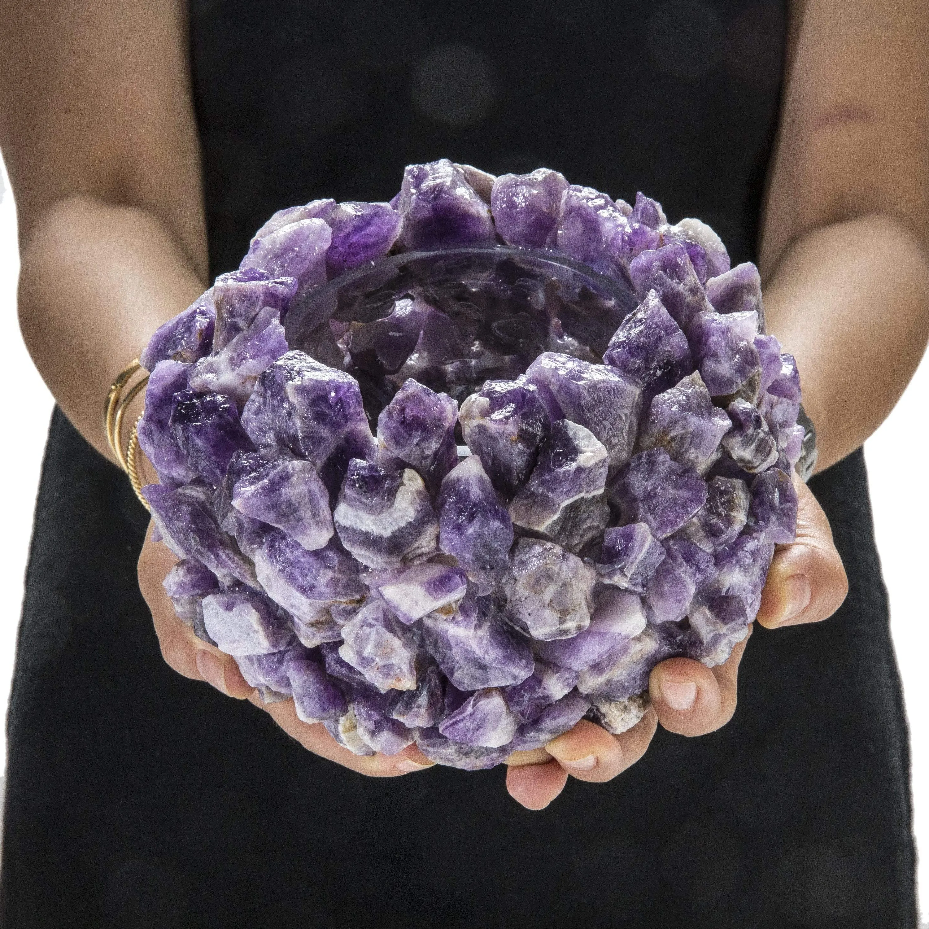 Amethyst Gemstone Vase