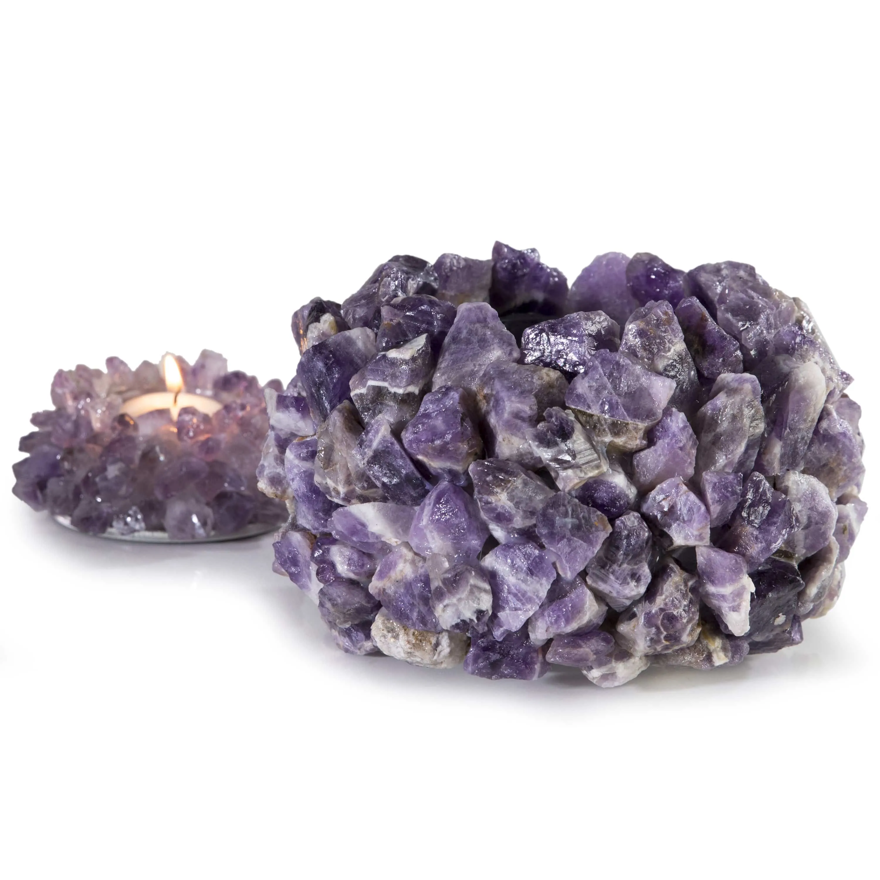 Amethyst Gemstone Vase