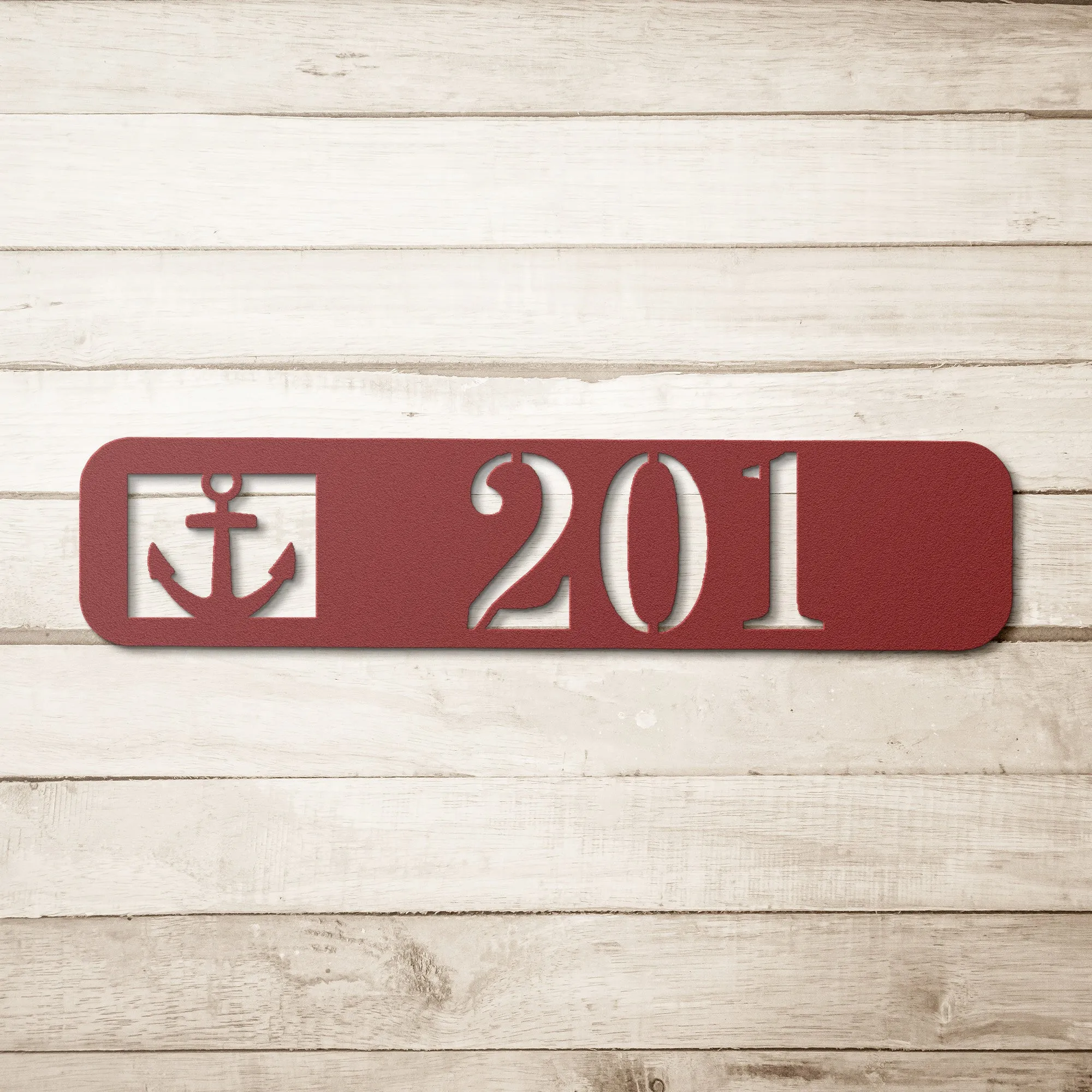 Anchor Custom Address Sign