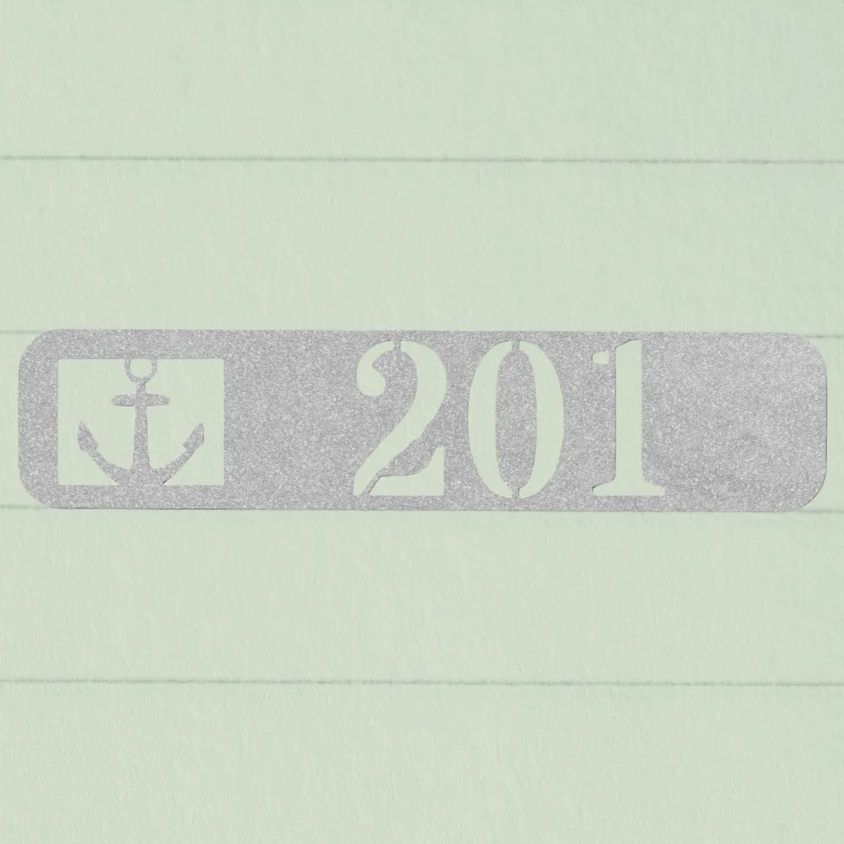 Anchor Custom Address Sign