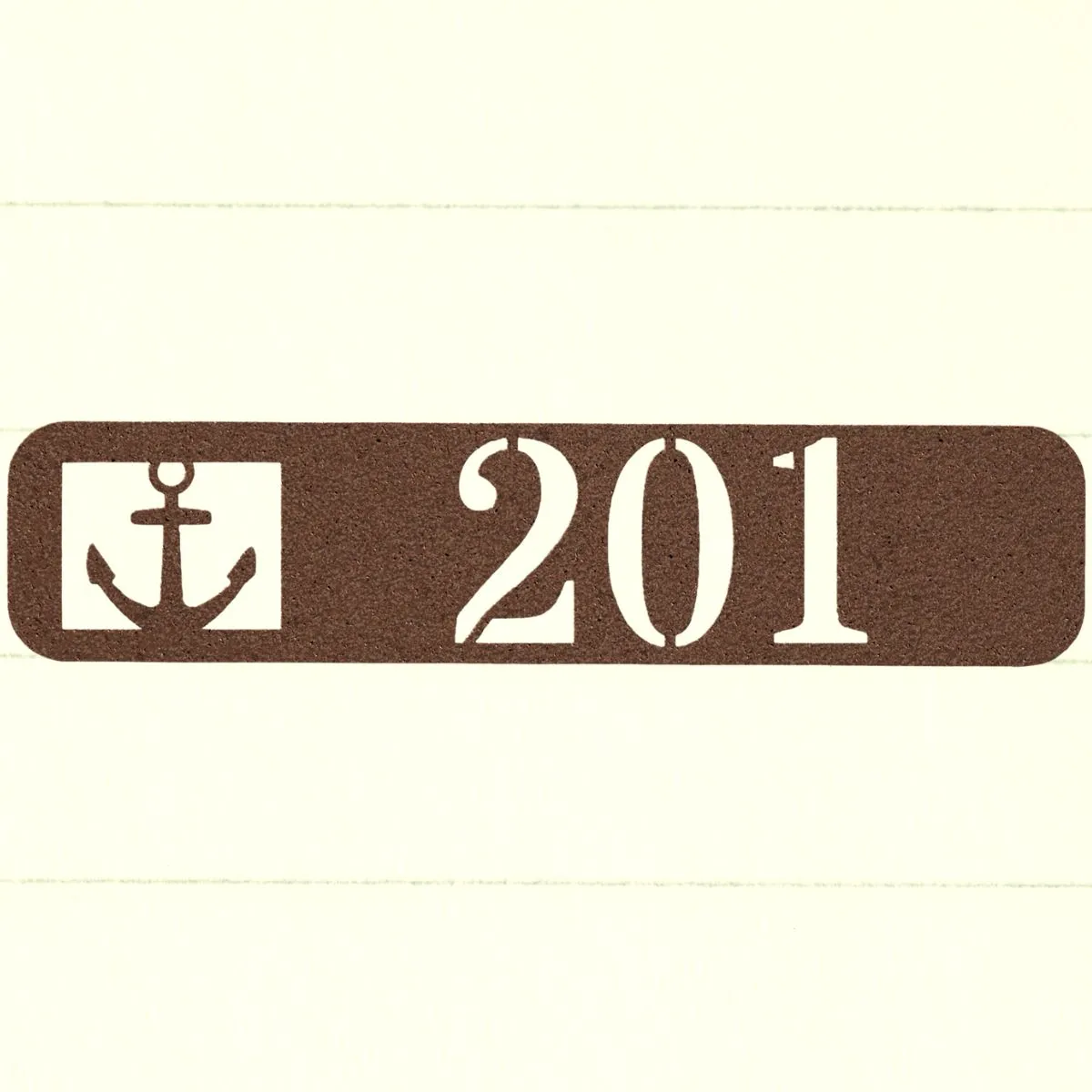 Anchor Custom Address Sign
