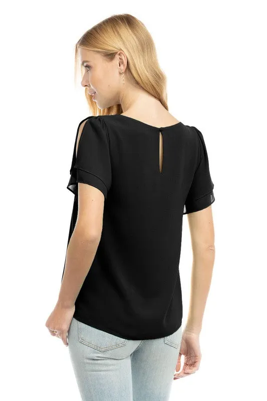 Beanie's Favorite Ruffle Blouse