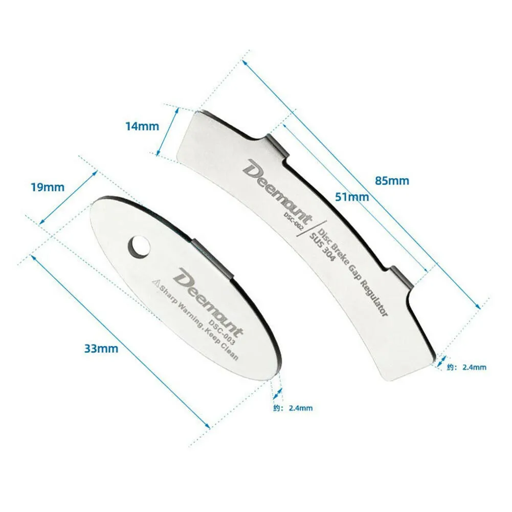 Bicycle Disc Brake Pad Adjustment Alignment Tool Plate Brake Rotor Adjustment Bicycle Brake Adjustment Pad Cycling Repair Tool