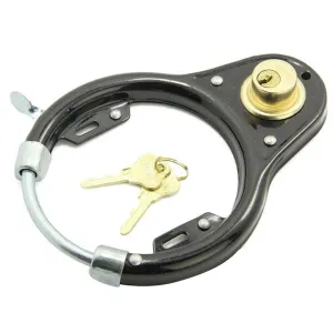 Bicycle U Shape Bike Cycle Wheel Scooter Motorbike Security Lock with 2 Keys Entertainment Cycling for Bike Accessories Sports