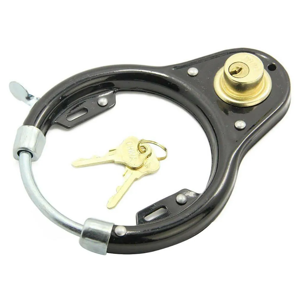 Bicycle U Shape Bike Cycle Wheel Scooter Motorbike Security Lock with 2 Keys Entertainment Cycling for Bike Accessories Sports