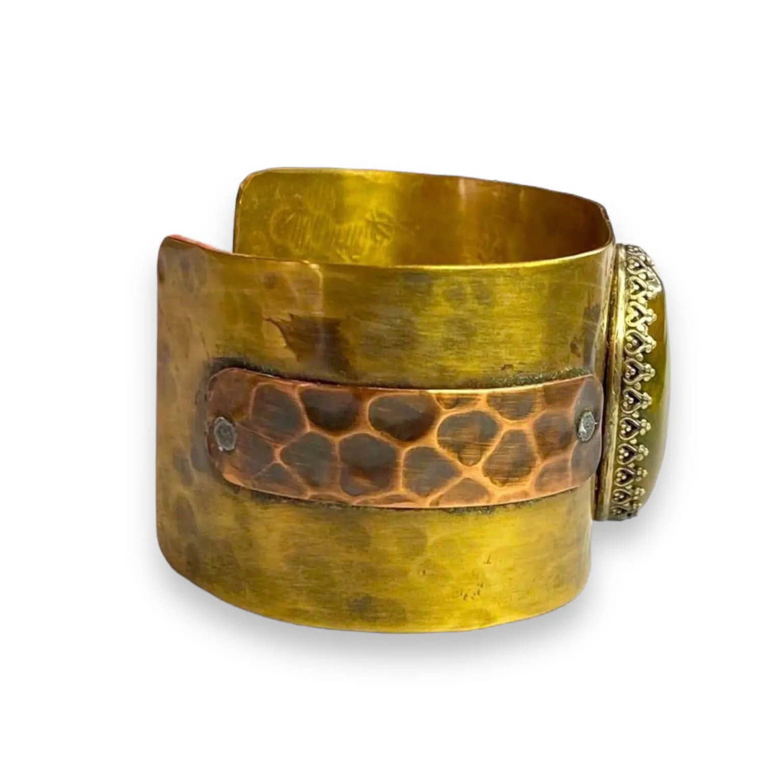 Big Jasper Cuff Bracelet