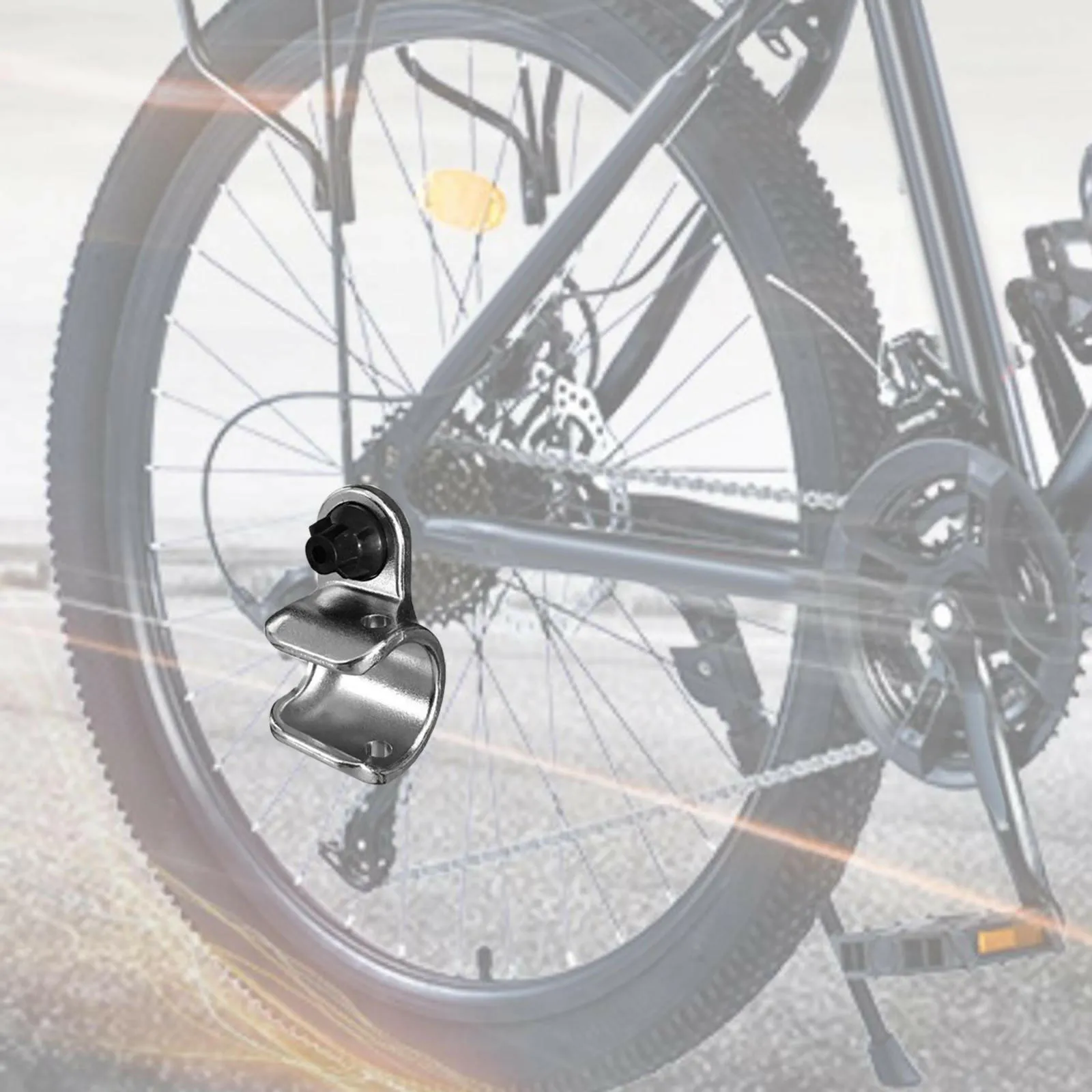 Bike Trailer Hitch, Bike Trailer Attachment, Portable Durable Stainless Steel