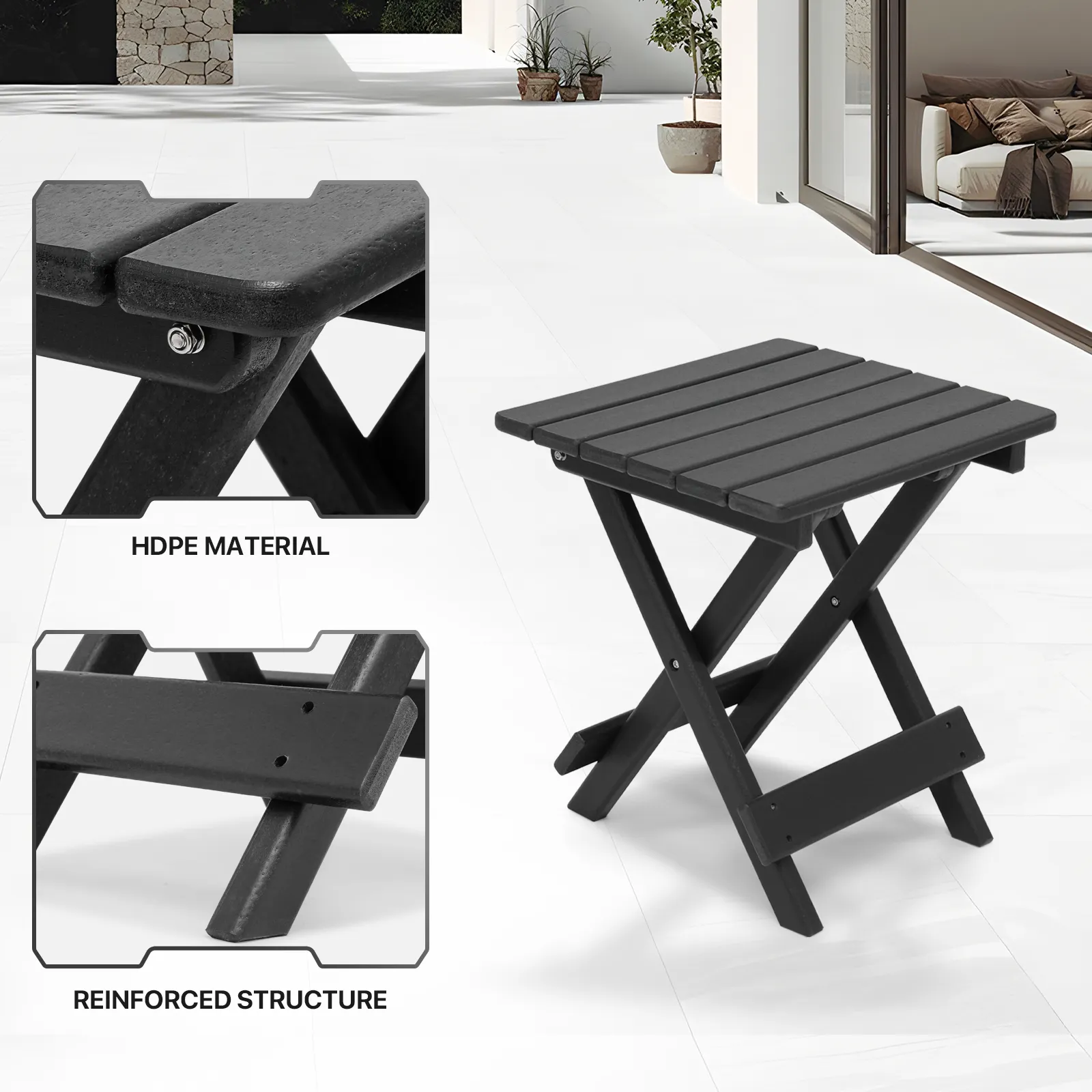 Bistro Set - 2 Rocking Chair & 1 Table