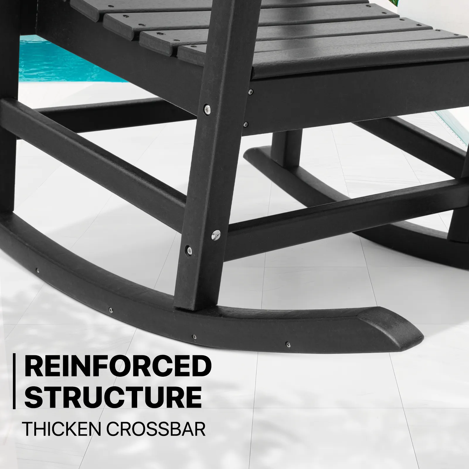 Bistro Set - 2 Rocking Chair & 1 Table