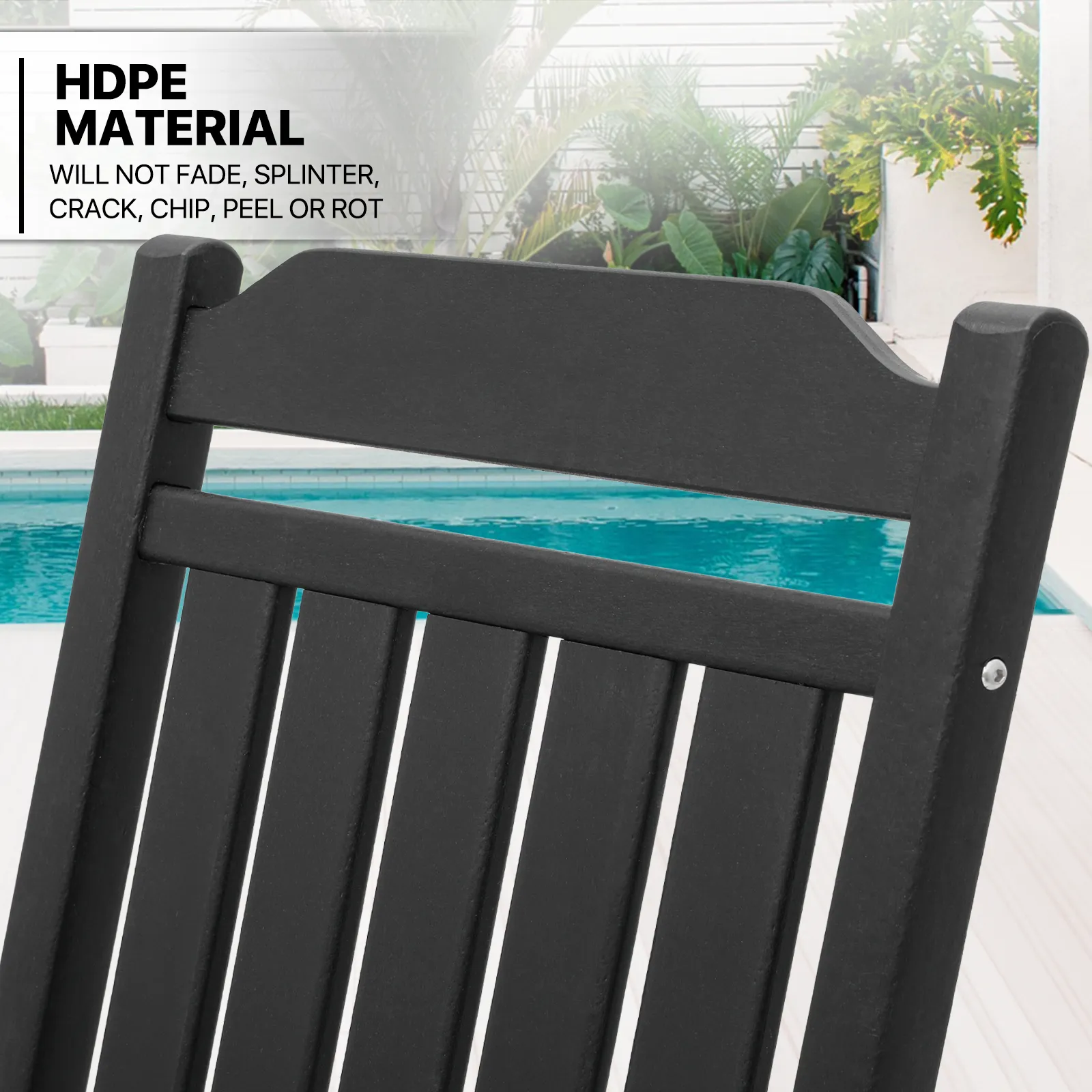 Bistro Set - 2 Rocking Chair & 1 Table