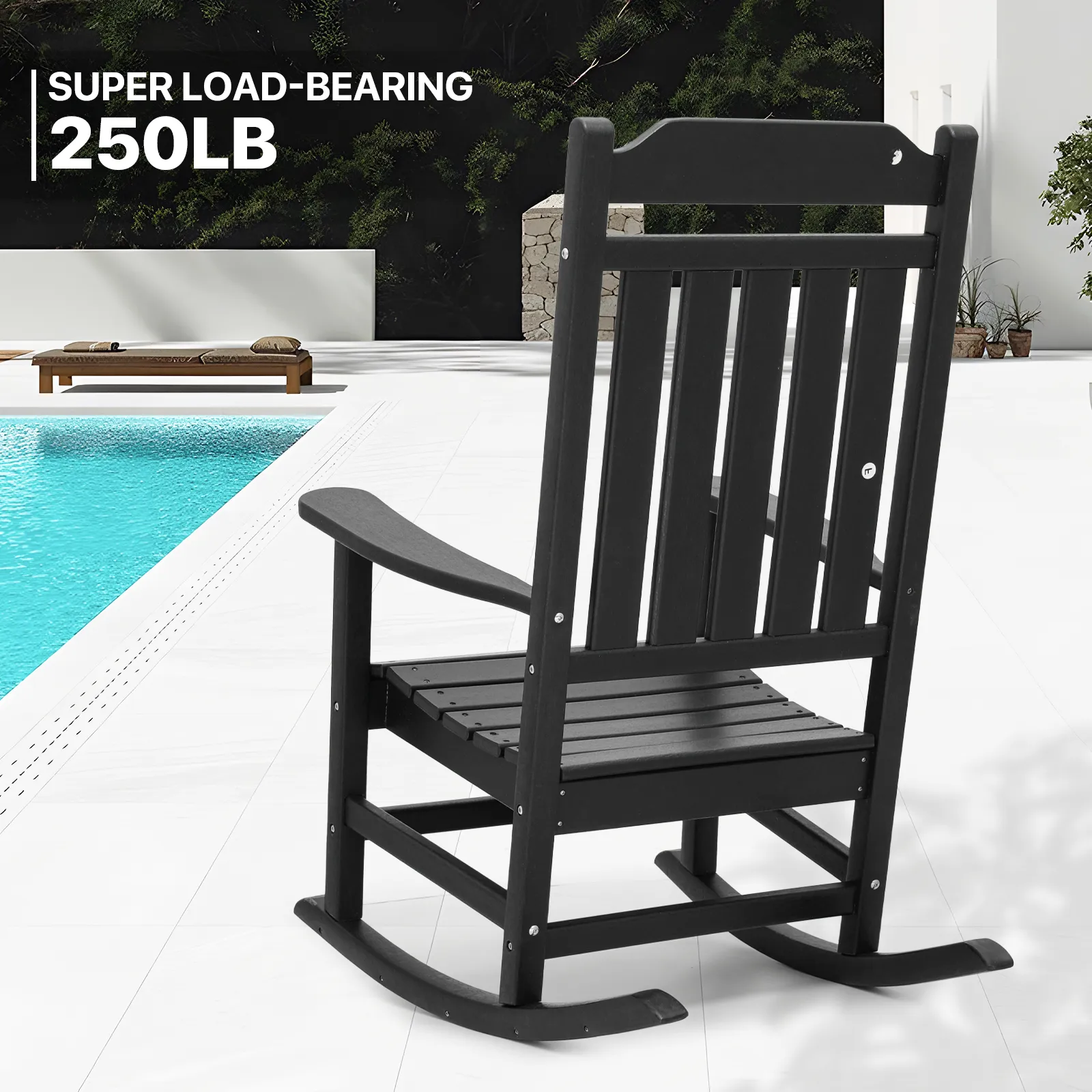 Bistro Set - 2 Rocking Chair & 1 Table