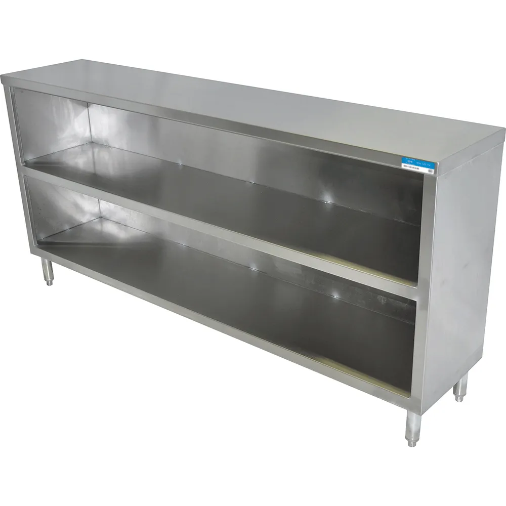 BK Resources BKDC-1572 72'' Stainless Steel Dish Cabinet