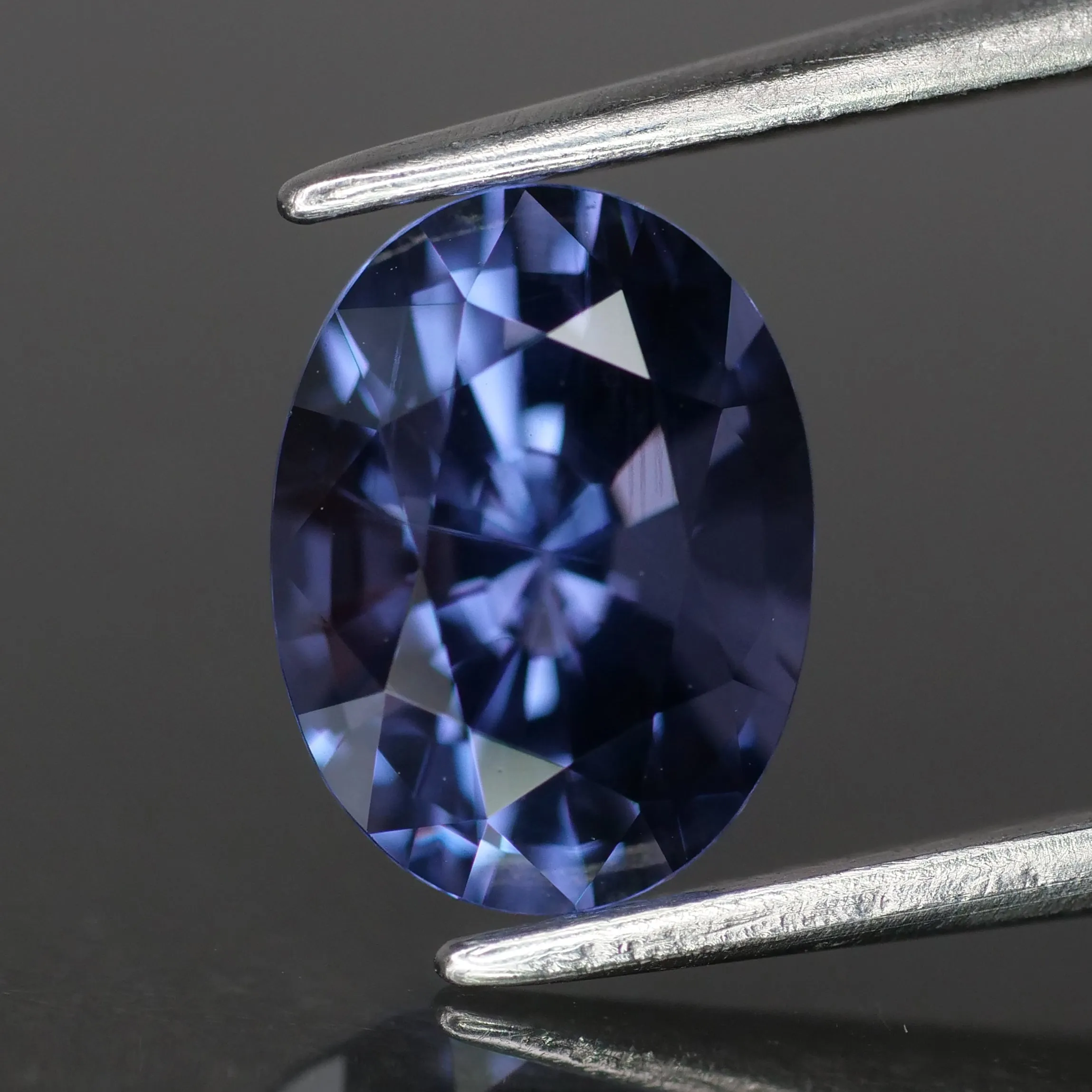 Blue Spinel | natural, oval cut *8x6mm, VS, 1.78ct