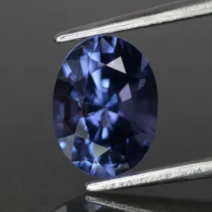 Blue Spinel | natural, oval cut *8x6mm, VS, 1.78ct