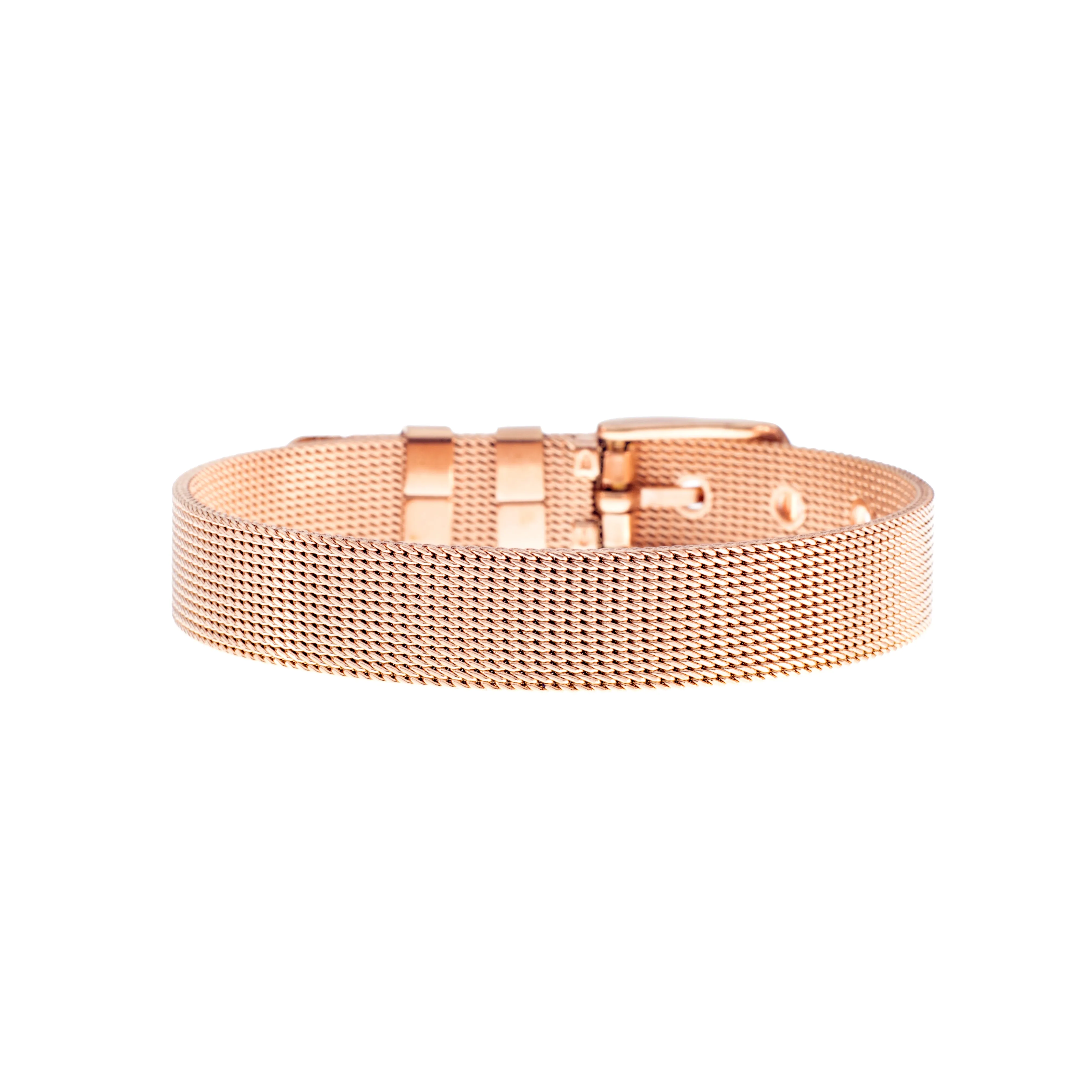 Buckle Up Rose Gold Star Charm With Crystals