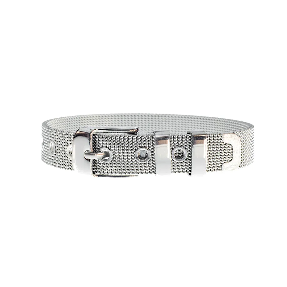 Buckle Up Rose Gold W Charm