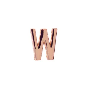 Buckle Up Rose Gold W Charm