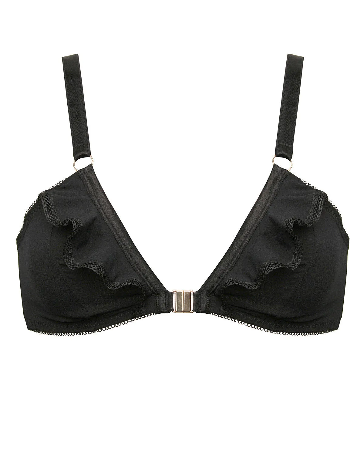 Cascade Frill Waves Ruffle Bra (More Colors)