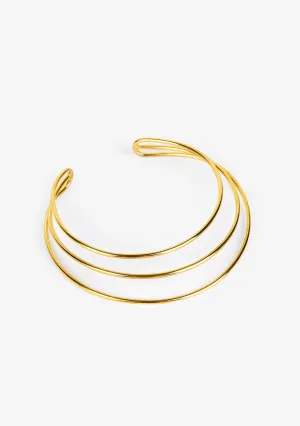 Choker Gold Triple