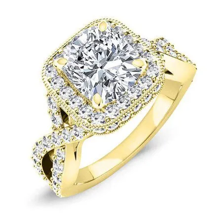 Clover - Cushion Diamond Engagement Ring