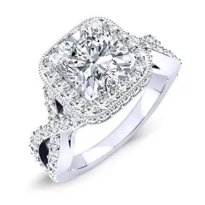Clover - Cushion Diamond Engagement Ring