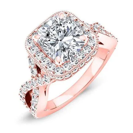 Clover - Cushion Diamond Engagement Ring