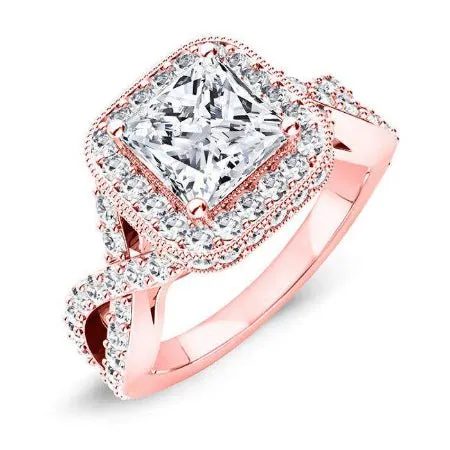 Clover - Princess Diamond Engagement Ring