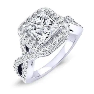 Clover - Princess Diamond Engagement Ring