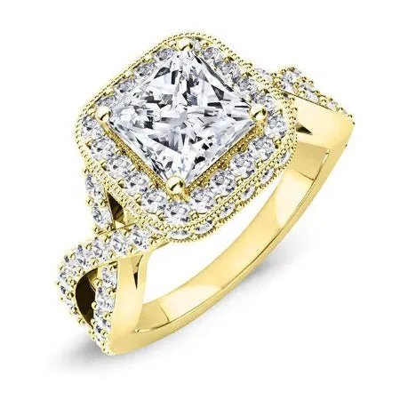 Clover - Princess Diamond Engagement Ring