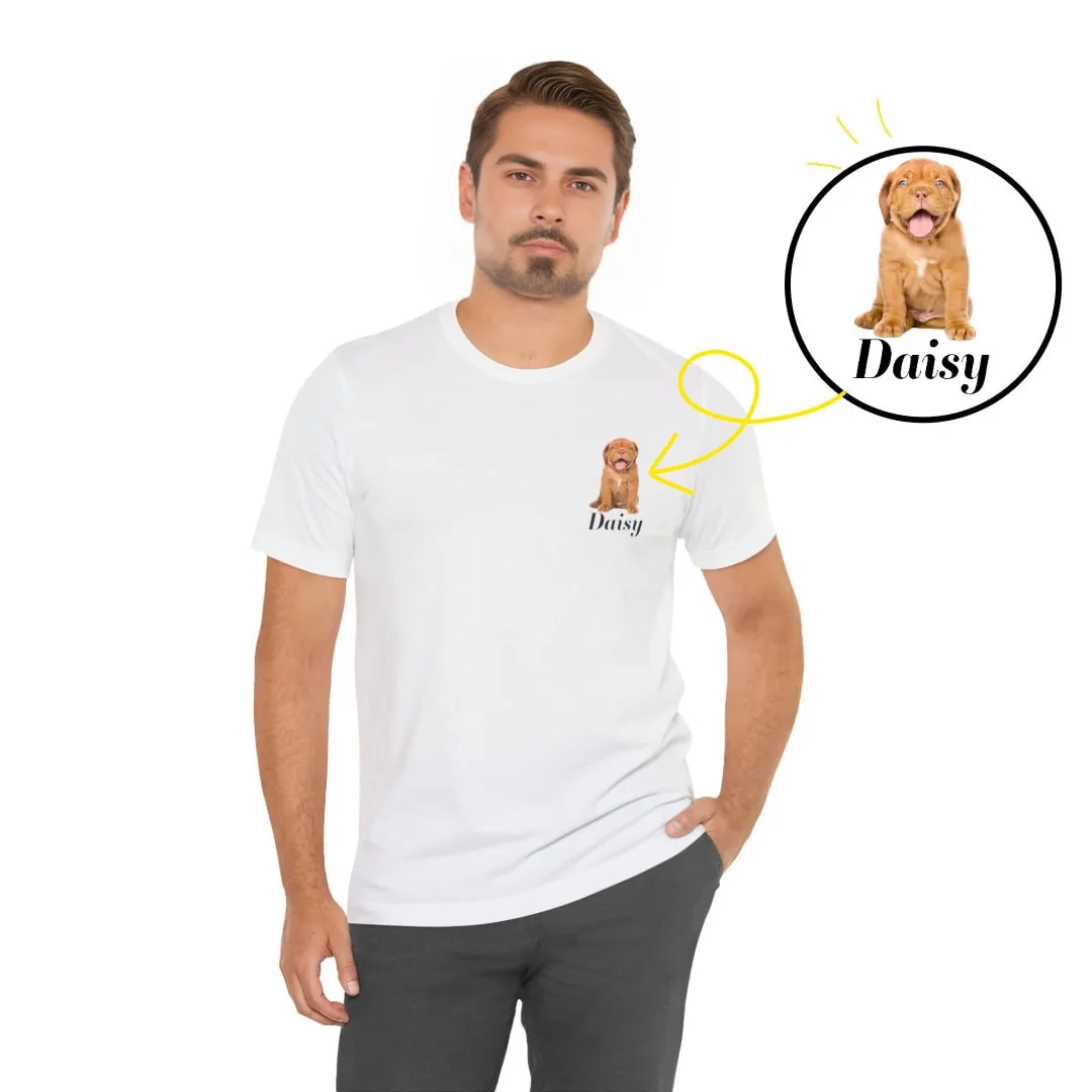 Custom Dog Shirt Gift for Dog Mom, Pet Custom t-Shirt Gift