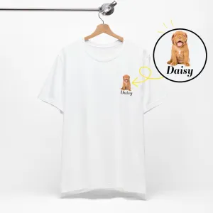Custom Dog Shirt Gift for Dog Mom, Pet Custom t-Shirt Gift