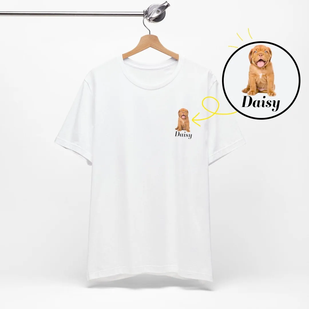 Custom Dog Shirt Gift for Dog Mom, Pet Custom t-Shirt Gift