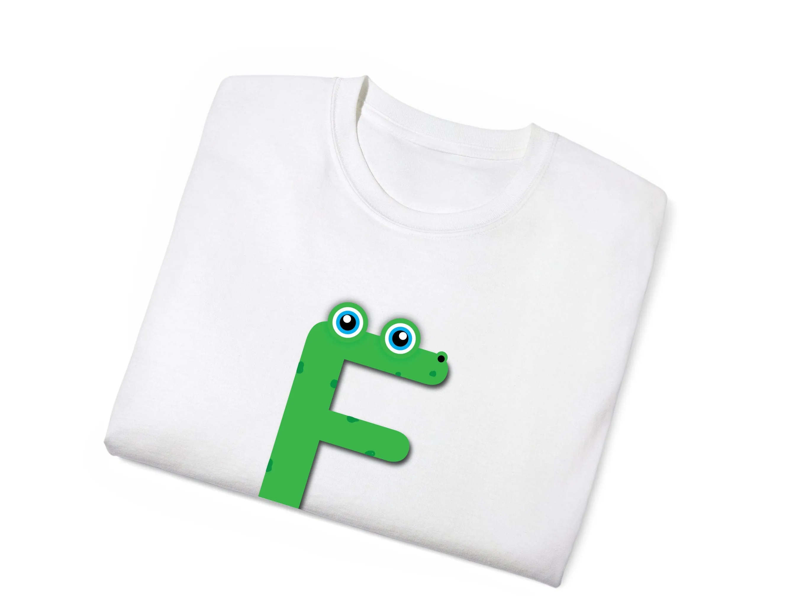 Custom Kids TShirt Gift for Boys Custom your Letter F Baby Shirt