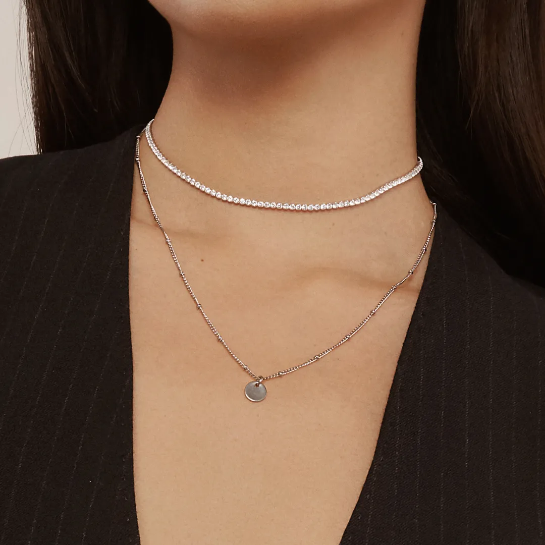 Delicate Necklace - Silver