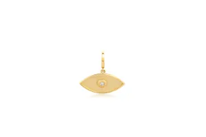Diamond Large Evil Eye Charm