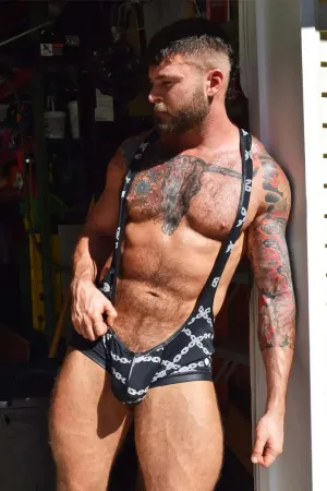DIRTY BOY SINGLET- CHAINS