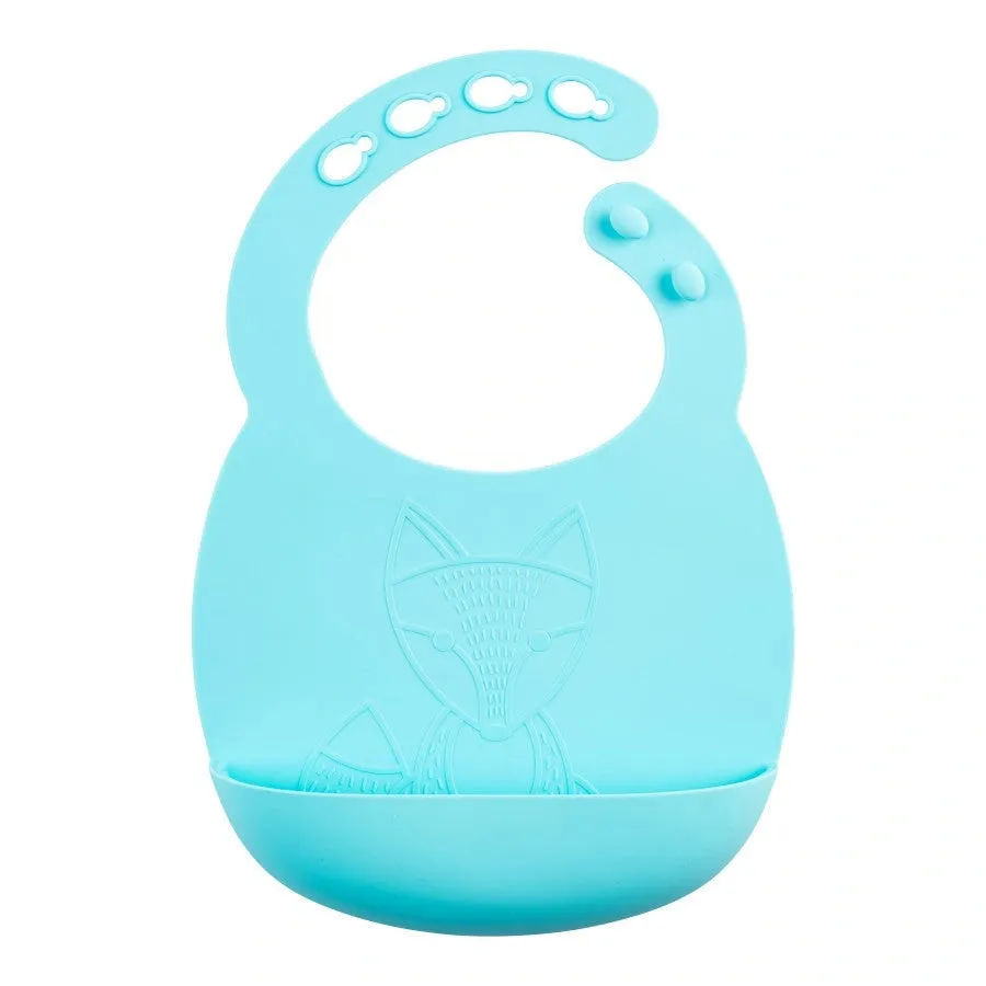 Dr. Browns Silicone Bib - Turquoise