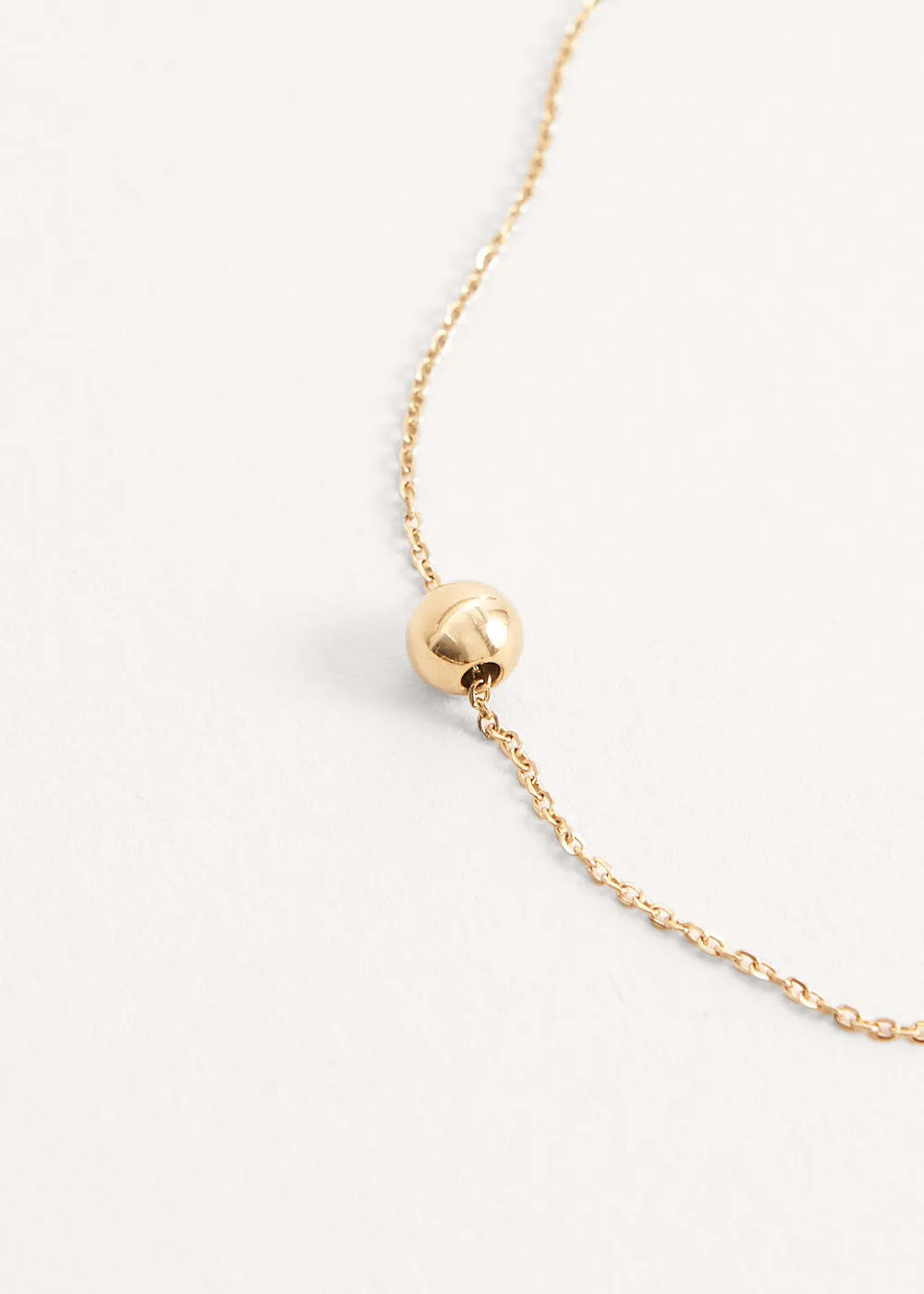 ELLA BALL DROP NECKLACE
