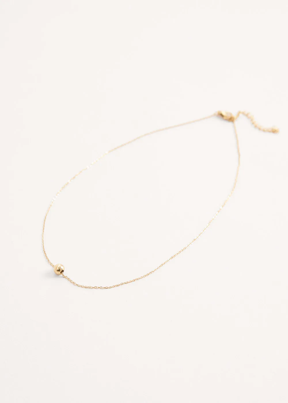 ELLA BALL DROP NECKLACE