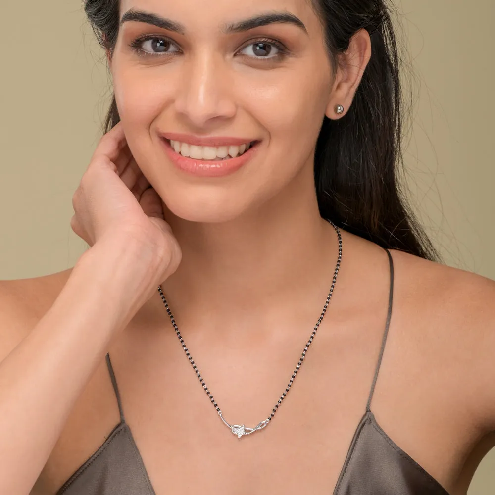 Eternal Harmony Silver Mangalsutra