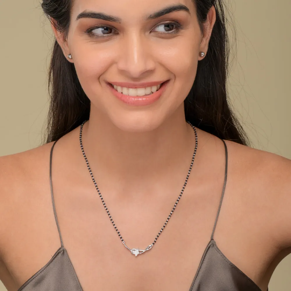 Eternal Harmony Silver Mangalsutra