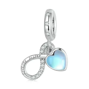 Eternal Sisterhood Blue Hanging Charm Beads