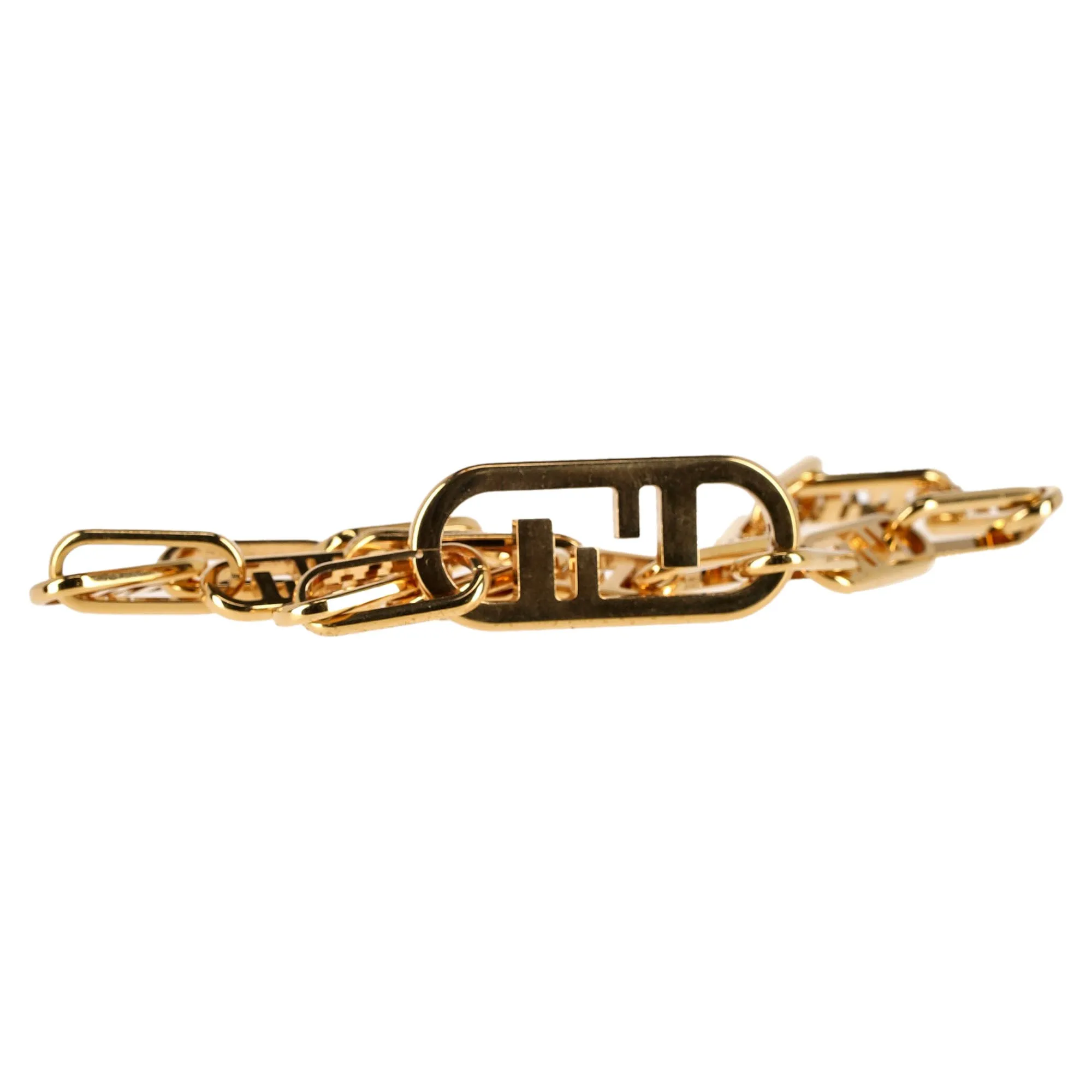 Fendi O’Lock Choker in Gold Metal